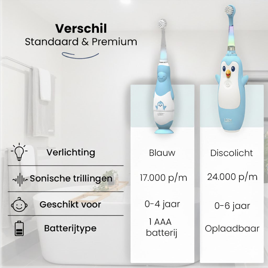 Babyzahnbürste mit LED